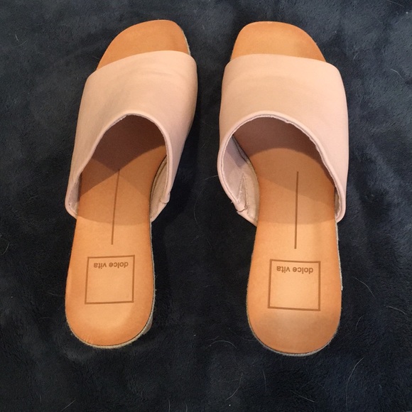 Dolce Vita heeled sandals, size 7, blush - Picture 4 of 5